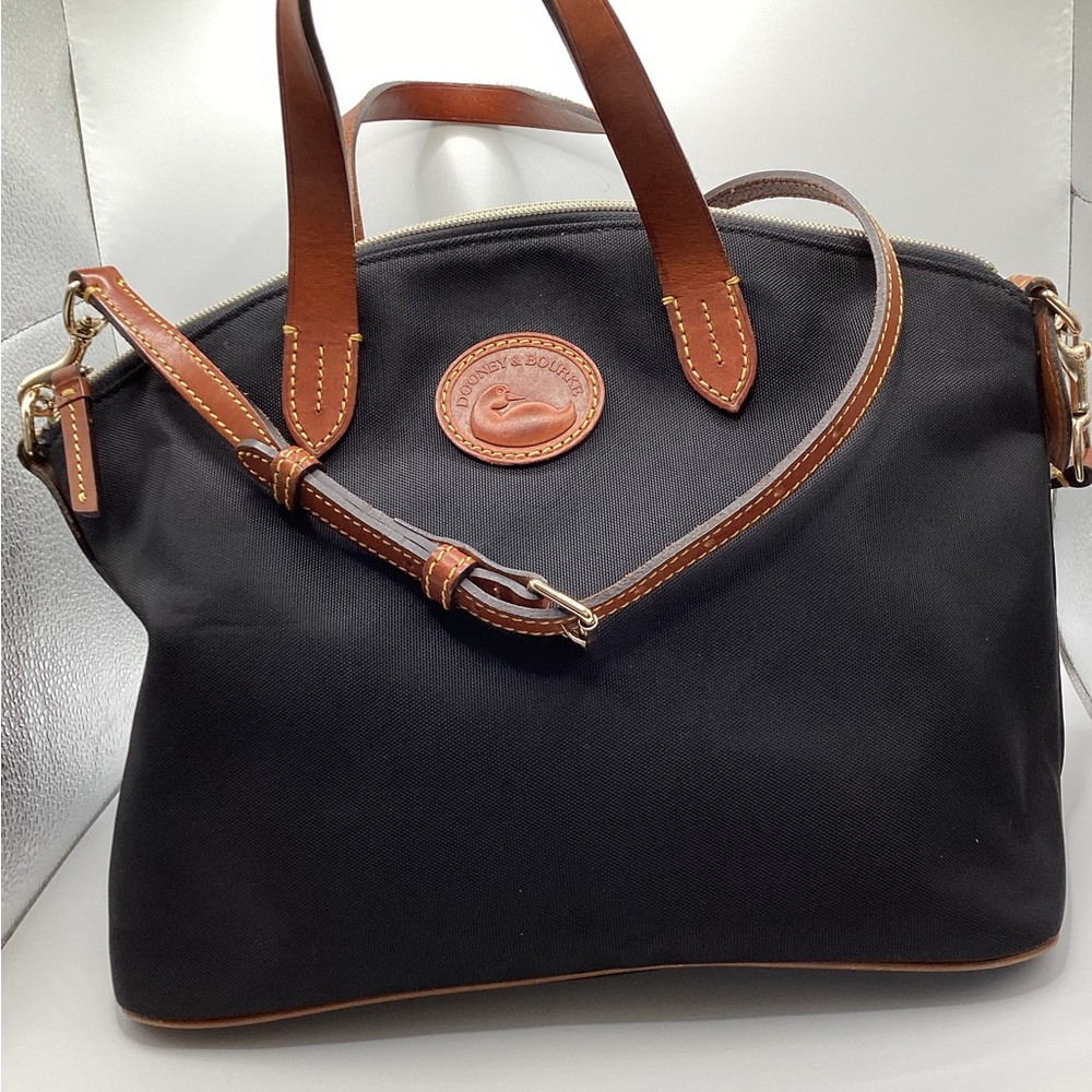 Dooney & Bourke Black and Brown Tote